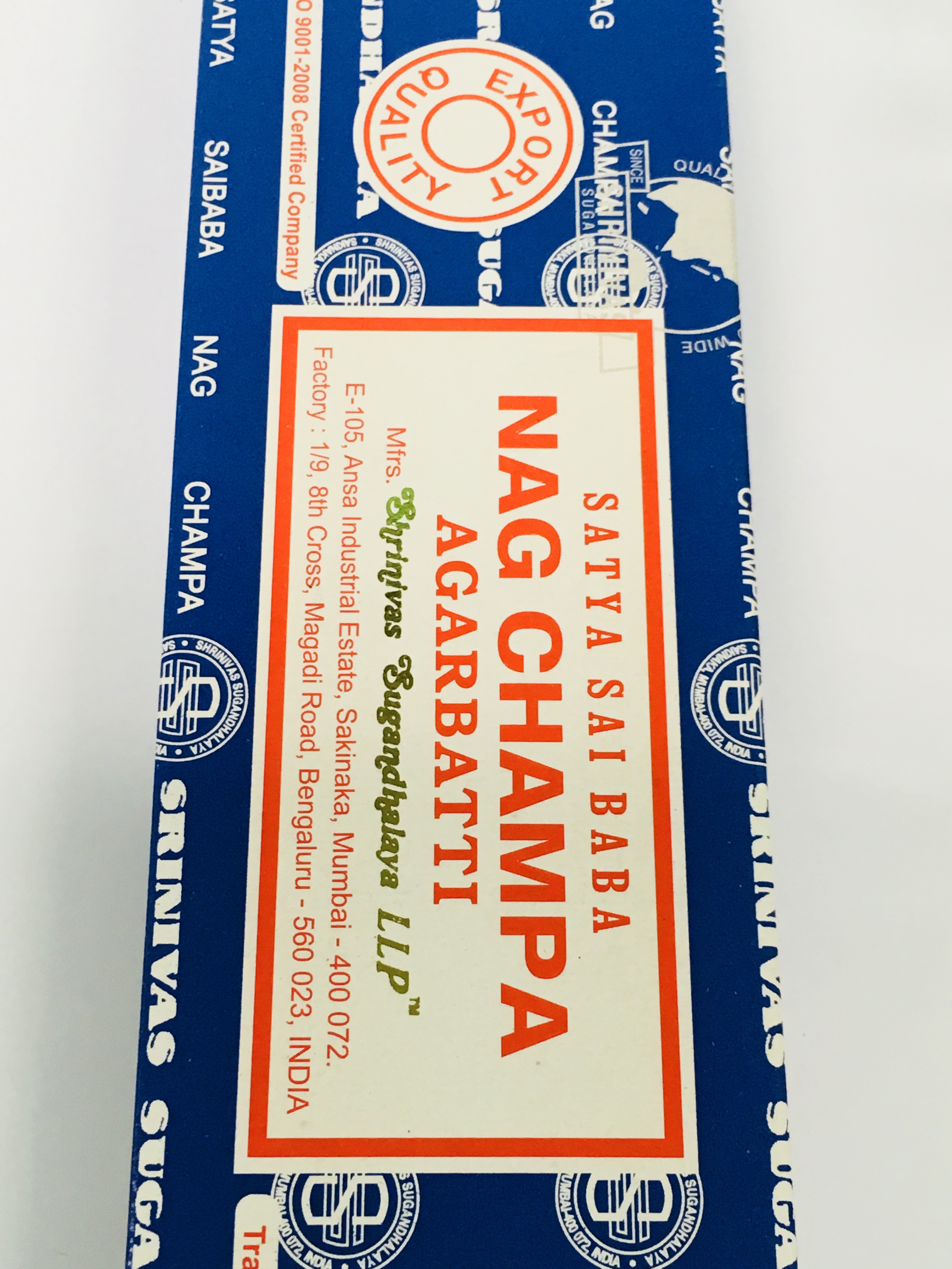 Nag Champa 15 Gram – Healing Light Crystals